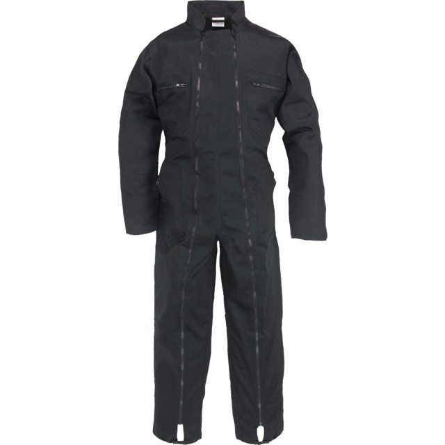 Combinaison Double ZIP 65% Polyester 35% Coton 6 Poches 2XL Noir référence fournisseur 2931145